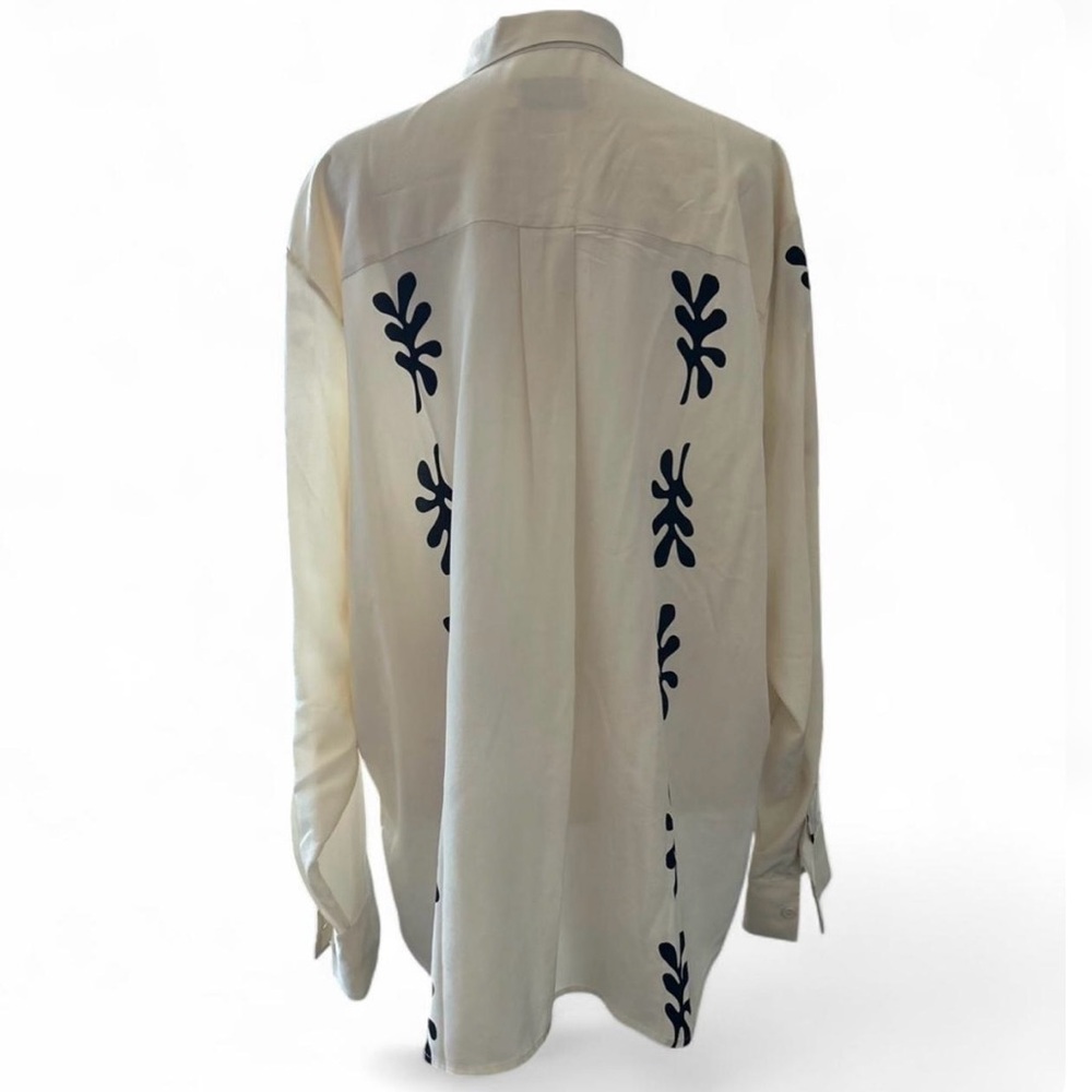 Fig Leaf Silk Shirt - Picture 9 of 12
